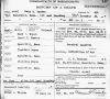 Mary E. (Noyes) Tasker return of death certificate