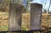 Silas & Sally (Hutchins) Atkinson gravestones
