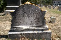 Amaziah & Harriet Lowell (Chase) Bailey gravestone