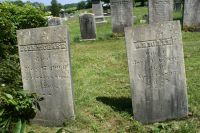 John T. & Abigail (Poor) Chase gravestones
