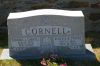 Herbert J. & Rosetta M. (Prince) Cornell gravestone