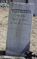 Uriah Heath gravestone