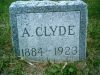 A. Clyde Noyes gravestone