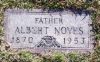 Albert Noyes gravestone