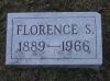 Florence S. (Gilbert) Noyes gravestone