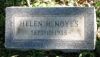 Helen E. (Hallenbeck) Noyes gravestone