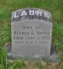 Laura (Fisk) Noyes gravestone