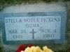 Stella 'Guma' Jennie (Noyes) Pickens gravestone