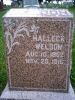 Halleck Weldon gravestone