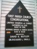 1st Congregational Church Sign