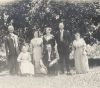 Mel Munger and Bates family - 1914