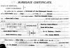 Charles Raymond & Rosa Belle (Bean) Noyes marriage certificate