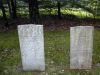 Amos & Lucinda (Wallace) Noyes gravestone