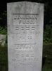 Benjamin & Betsey (Holbrook) Fogg gravestone