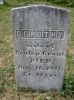 Dorothy (Grose) Grant gravestone