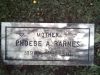Phoebe (Alward) Barnes gravestone