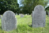 Amos & Anna (Moody) Emery gravestones