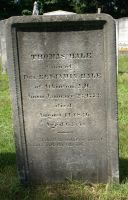 Thomas Hale, Esqr. gravestone