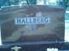 Hallberg monument