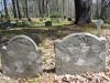 Abel & Judith (Emery) Huse gravestones