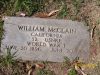 William McClain, Jr. gravestone
