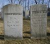 Albert & Louisa F. (Emerson) Noyes gravestones