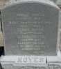Ammial Noyes family monument