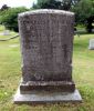 Charles P. & Sarah E. (Lindsey) Noyes gravestone