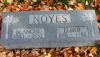 Elmer & Blanche (Shodday) Noyes gravestone