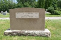 J. Allen Noyes monument