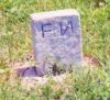 Joseph 'Frank' Noyes footstone (Peter Noyes gravestone)