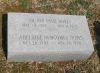 Victor Park & Adelaide (Newcomer) Noyes gravestone