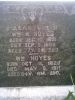 William & Diana (McGonigal) Noyes gravestone