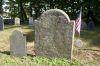 Polly Page and Deacon Benjamin Hale gravestones