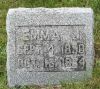 Emma Jane (Rice) Van Valkenburg gravestone