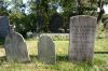James M. Woodman family gravestones