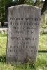 James M. & Mary Little (Brown) Woodman gravestone